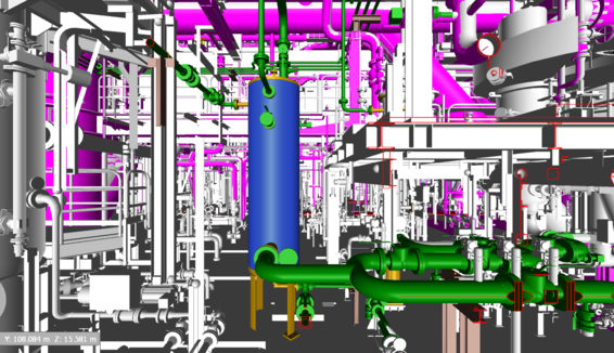 Installation render for Chevron