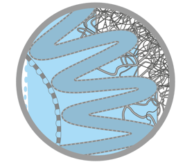 diagram of a melt blown filter